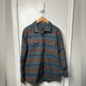RVCA Blanket/Multi Button Down Shirt